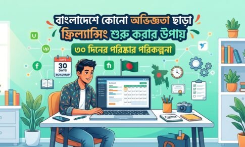 বাংলাদেশে কোনো অভিজ্ঞতা ছাড়া ফ্রিল্যান্সিং শুরু করার উপায়: ৩০ দিনের পরিষ্কার পরিকল্পনা