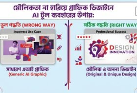 মৌলিকতা না হারিয়ে গ্রাফিক ডিজাইনে AI টুল ব্যবহারের উপায়
